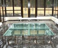 Стеклянные полы